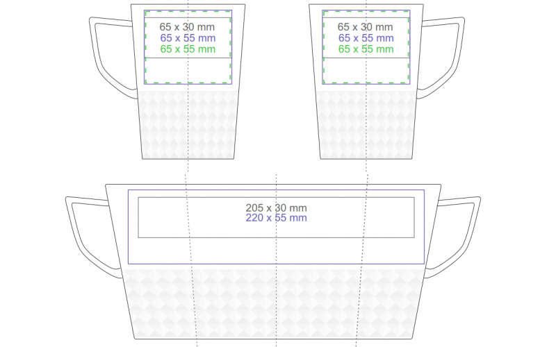 Diamond 350ml biały