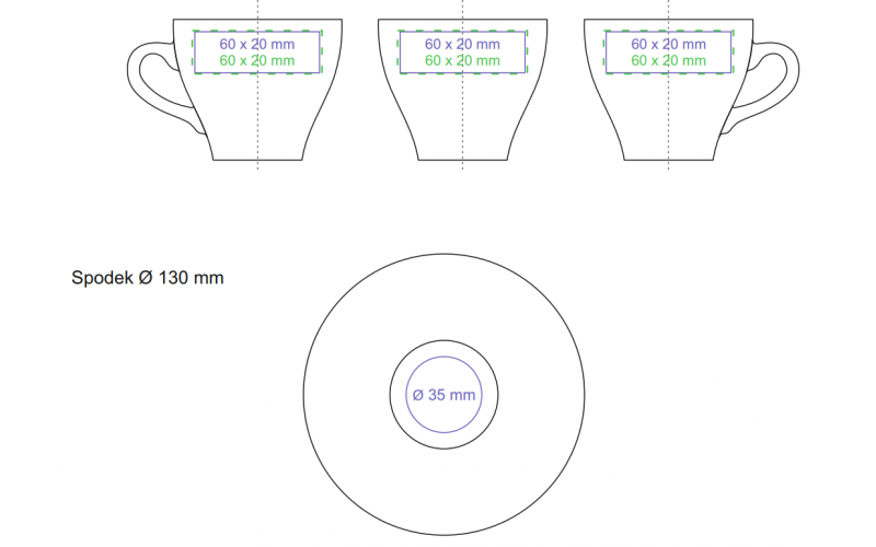 Venezia Set 150ml biały