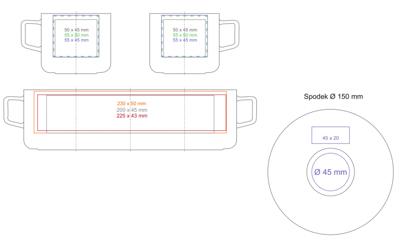 Horizon 240ml biały