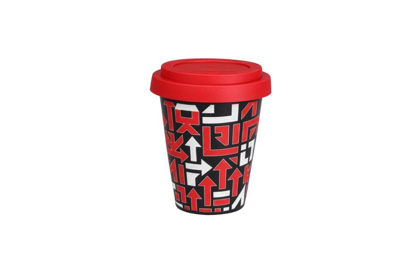 Freedom Small Classic 200ml satin black/czerwony