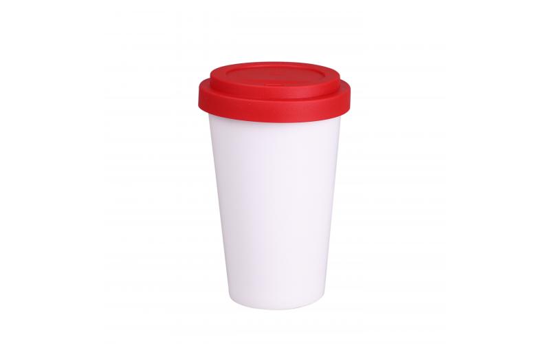 Freedom Classic 280ml biały/czerwony