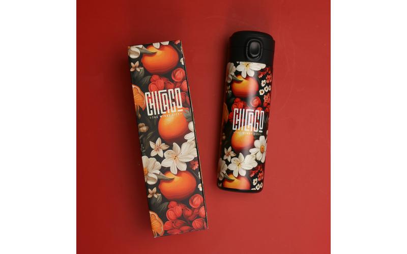 Orion 440ml stalowy/czarny
