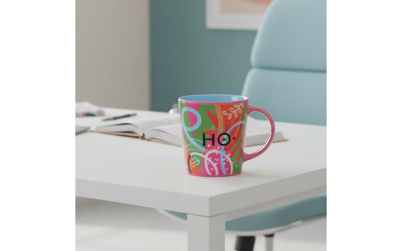 Berg 380ml czerwony/biały