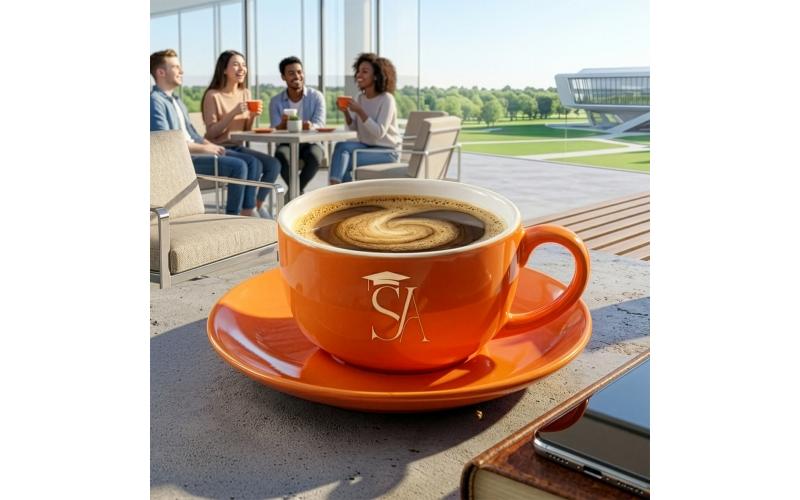 Sonata Set 220ml pomarańczowy/biały