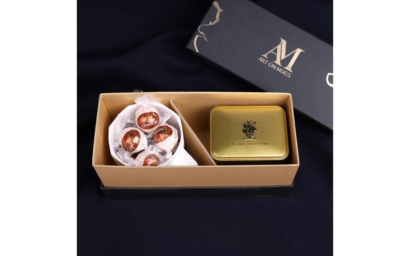 Art on Crown Tea biały