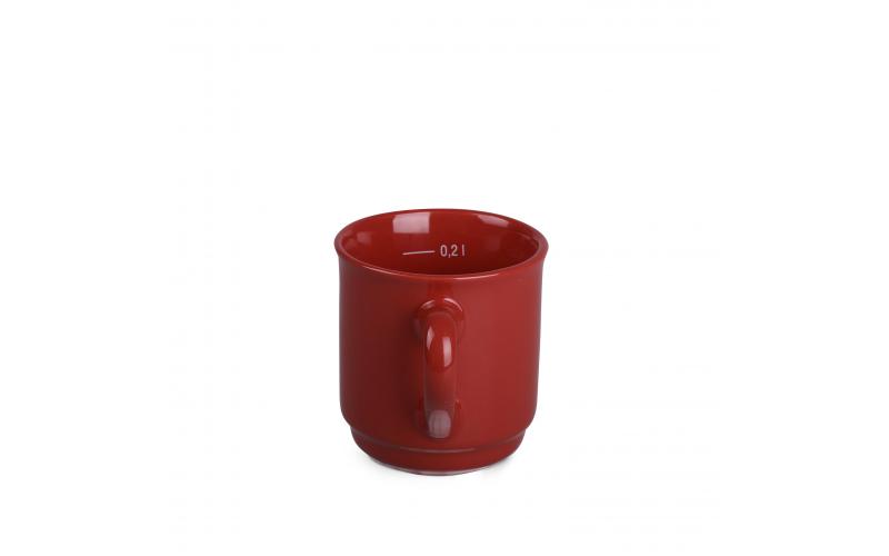 Claus 220ml czerwony/czerwony