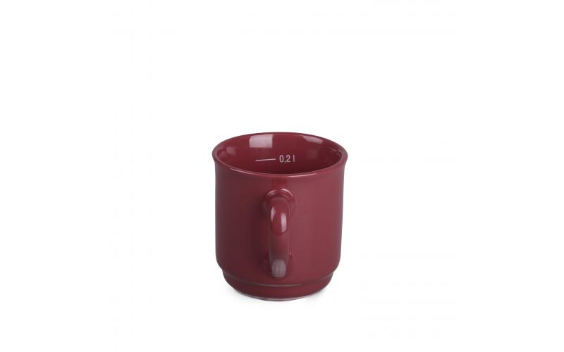 Claus 220ml bordowy/bordowy