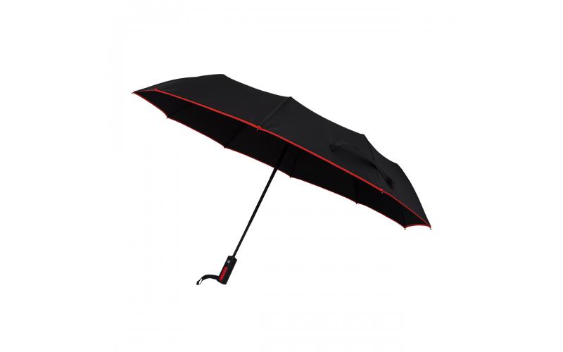 Parasol składany Clarimo, czerwony