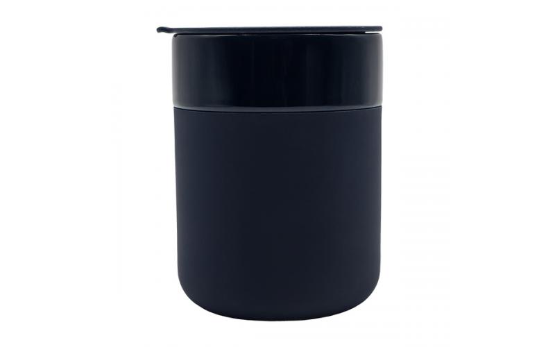 Kubek ceramiczny Caldo 370 ml, granatowy