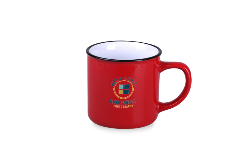 Loft 300ml czerwony/biały