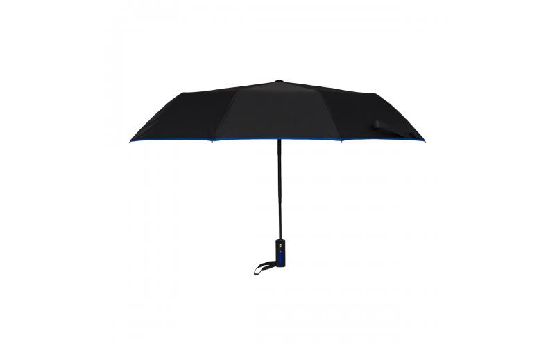 Parasol składany Clarimo, niebieski