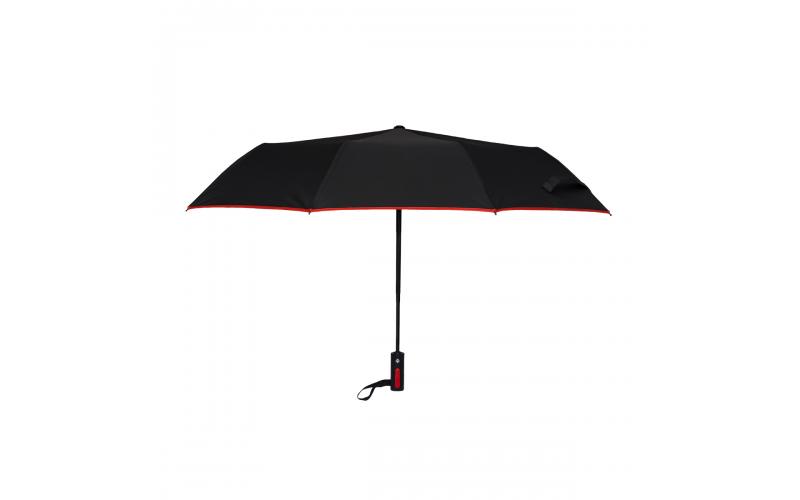 Parasol składany Clarimo, czerwony