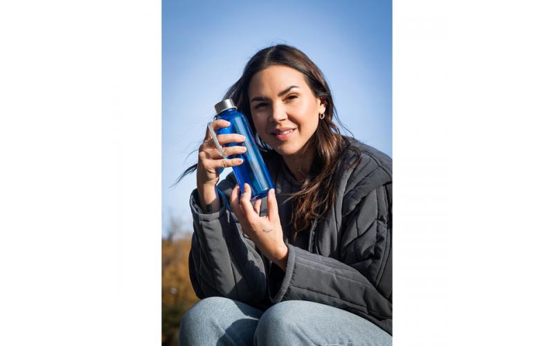 Butelka RPET Vetta 500 ml, niebieski