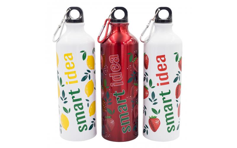 Bidon aluminiowy Easy Tripper 800 ml, biały