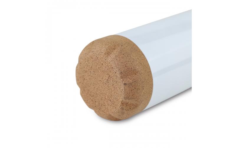 Butelka termiczna z korkowym spodem Jowi 500 ml, biały