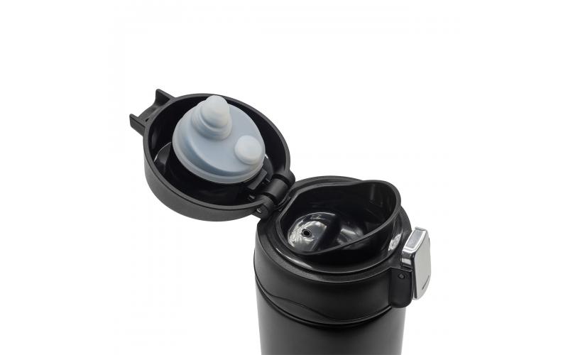 Kubek termiczny Bergen 340 ml, czarny