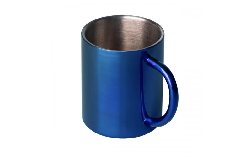 Kubek stalowy Stalwart 300 ml, niebieski