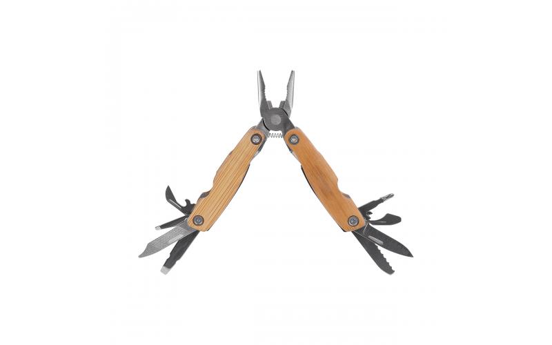 Mini multitool Exton, brązowy