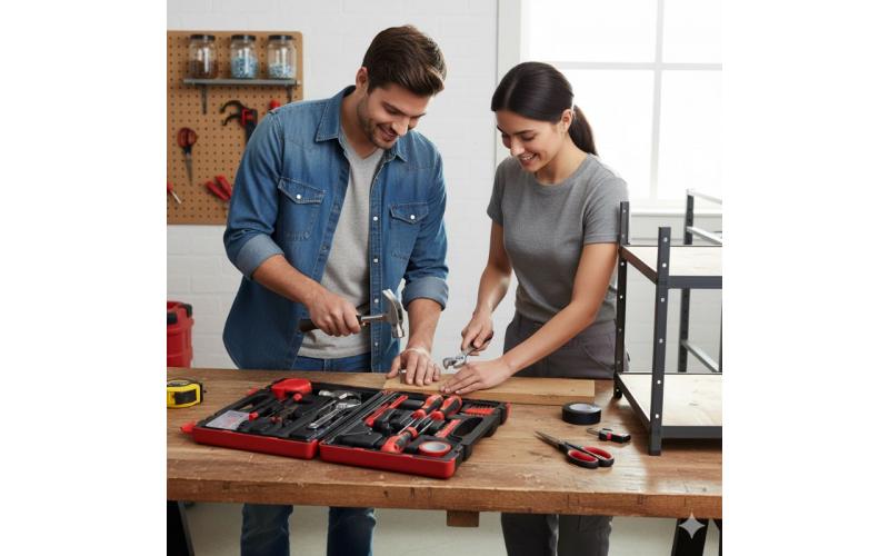 32-częściowy zestaw narzędzi Ontario, czarny