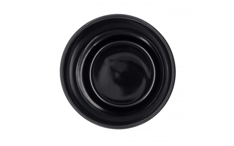 Kubek ceramiczny Caldo 370 ml, czarny