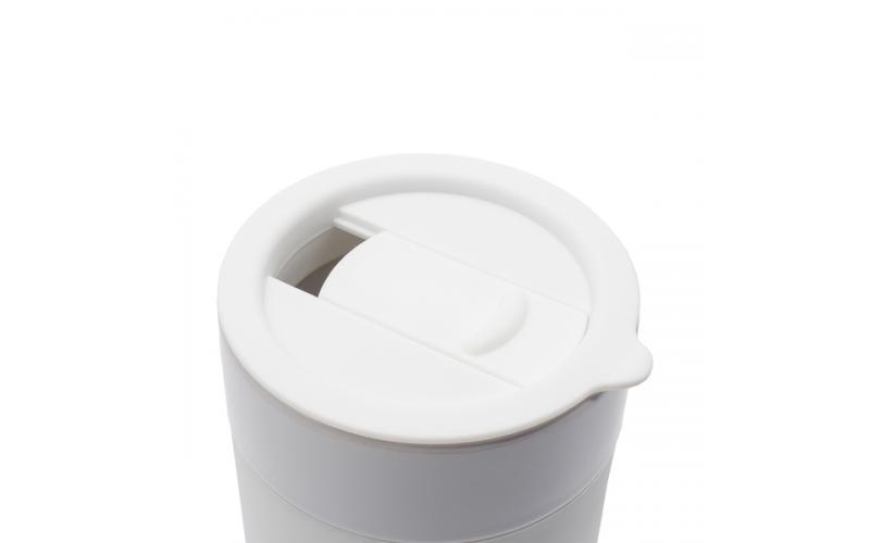 Kubek ceramiczny Caldo 370 ml, biały