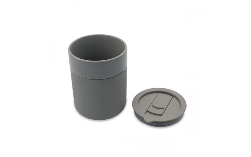 Kubek ceramiczny Caldo 370 ml, szary
