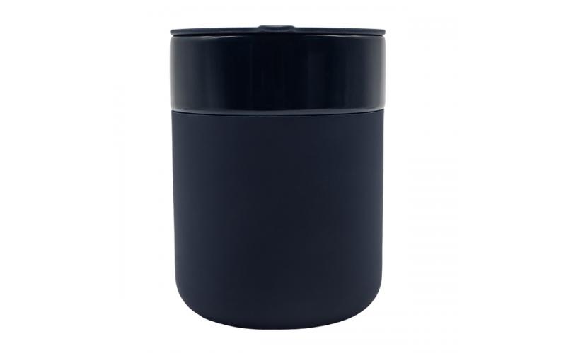 Kubek ceramiczny Caldo 370 ml, granatowy