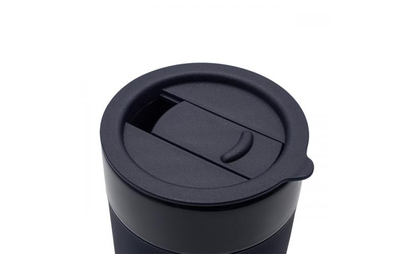 Kubek ceramiczny Caldo 370 ml, granatowy