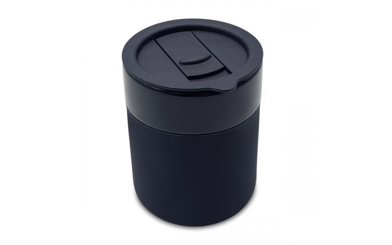 Kubek ceramiczny Caldo 370 ml, granatowy