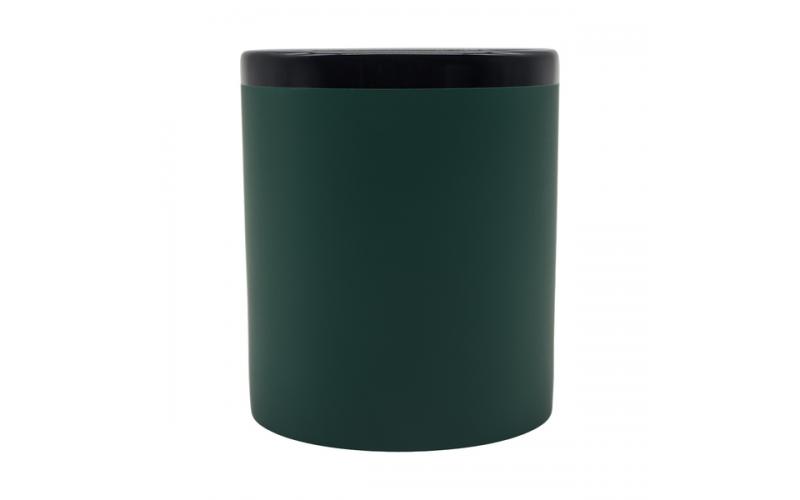 Kubek ceramiczny Velluto 350 ml, ciemny zielony