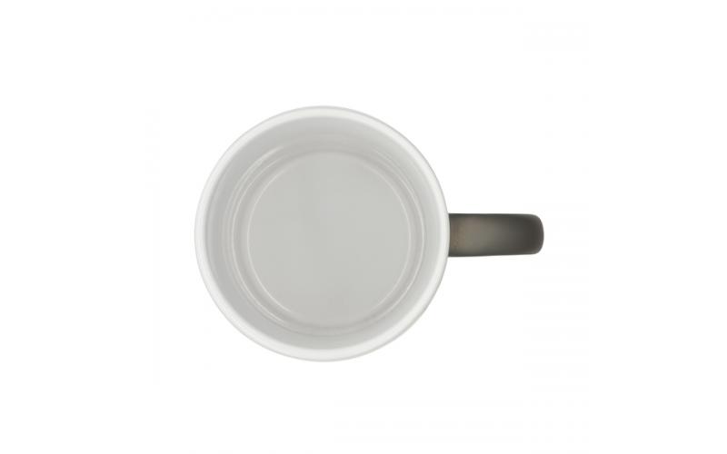 Kubek ceramiczny Velutti 350 ml, szary