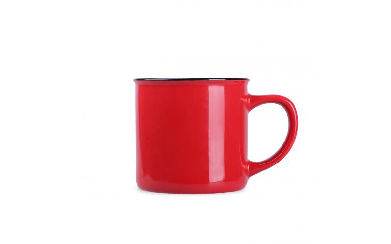 Loft 300ml czerwony/biały