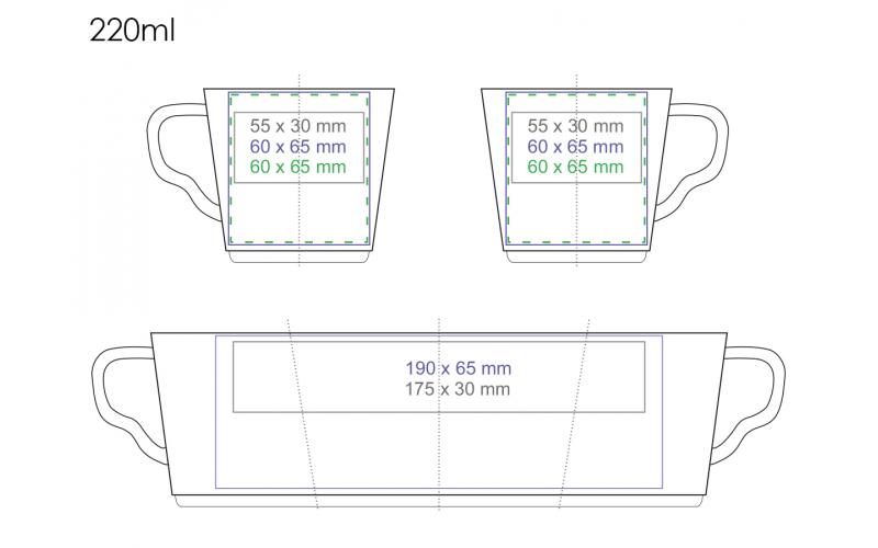 Prince 220ml biały/biały