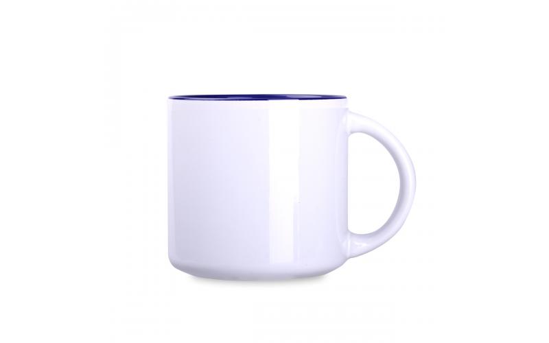 Modern Art Solid 390ml biały/midnight blue