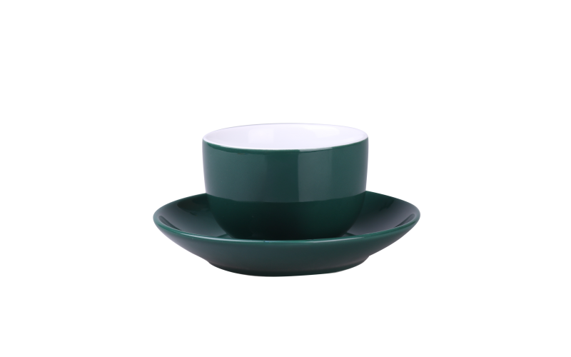 Sonata Premium 220ml ciemnozielony/biały