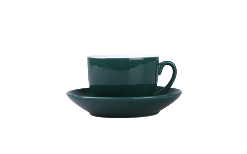 Sonata Premium 220ml ciemnozielony/biały