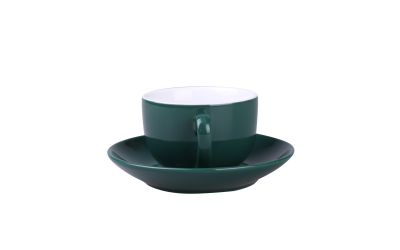 Sonata Premium 220ml ciemnozielony/biały